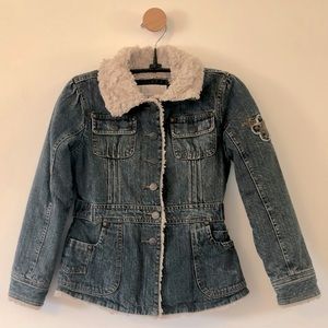 Arizona Denim Jacket with Sherpa Lining